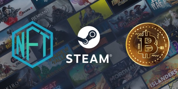Steam zabanoval všetky hry využívajúce blockchain, krypto alebo NFT
