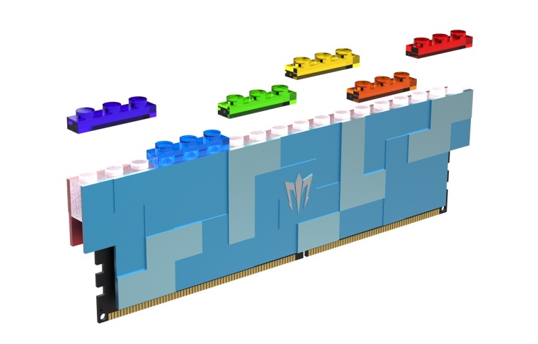 Galax vm umon customizova si DDR5 pamte s LEGOm