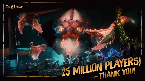 Sea of Thieves už má 25 miliónov hráčov