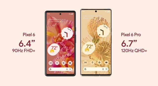 Google plne predstavilo Pixel 6 a Pixel 6 Pro mobily 