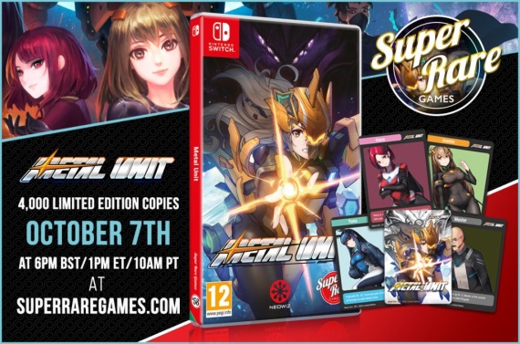 Akn hra Metal Unit dostane na Switchi limitku