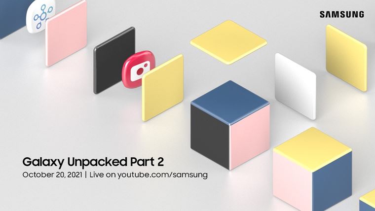 Samsung spustil Galaxy Unpacked Part II livestream