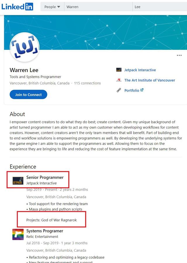 Vyzer to tak, e vvoji je aj PC port God of War Ragnarok 
