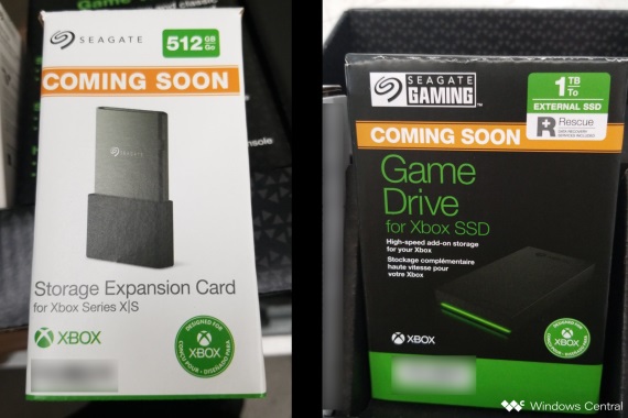 Nové 512GB Seagate karty pre Xbox Series XS sa už objavujú v obchodoch