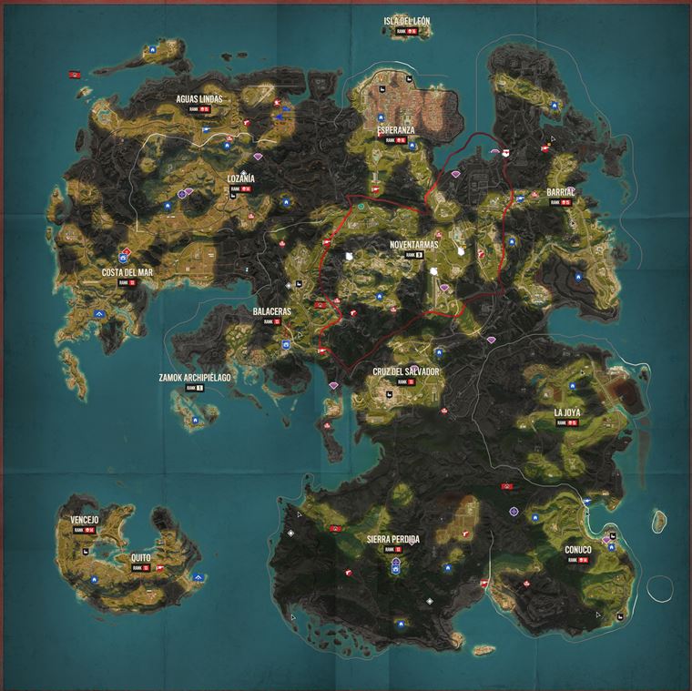 Ako vyzer mapa Far Cry 6?