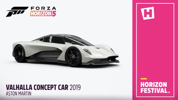 Forza Horizon 5 predstavila Aston Martin a Bugatti aut