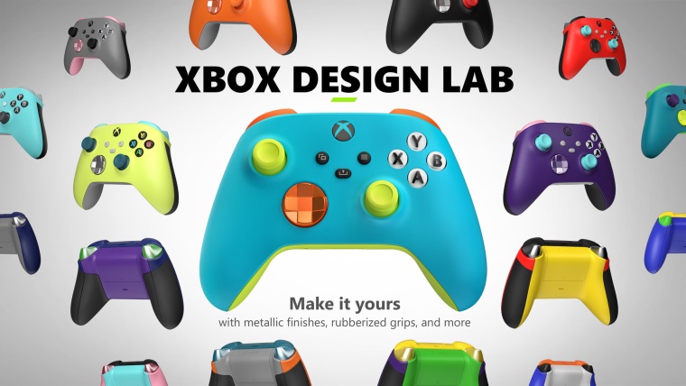 Xbox Design lab pridal nové metalické povrchy a gumené gripy