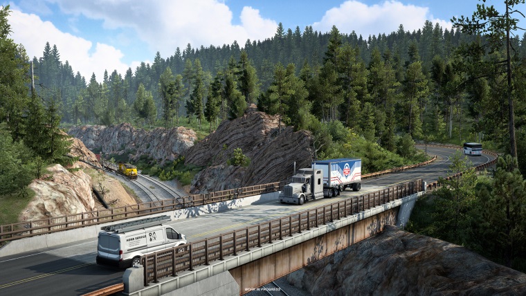 American Truck Simulator ukazuje Montanu