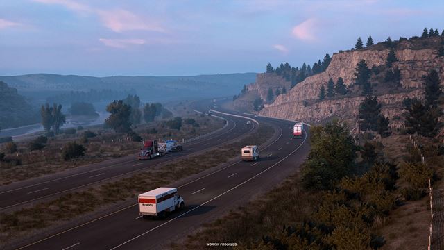 American Truck Simulator ukazuje Montanu 