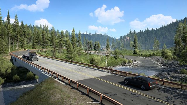 American Truck Simulator ukazuje Montanu 