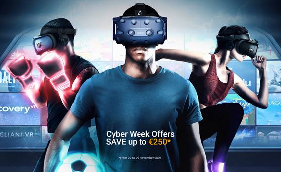 HTC ponúka zľavy na Vive headsety