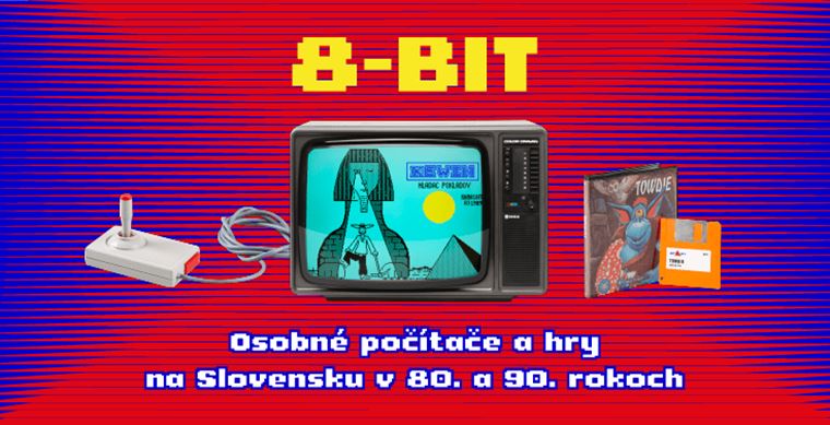 Slovenské múzeum dizajnu otvára výstavu histórie slovenských digitálnych hier 8-bit