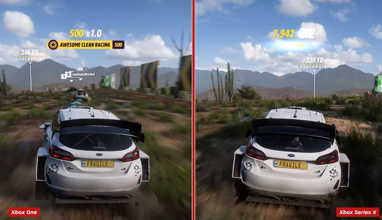 Forza Horizon 5 porovnanie na Xbox One, Xbox Series XS a PC