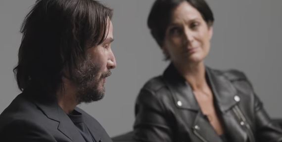 Keanu Reeves a Carrie-Anne Moss odpovedali na otázky ohľadom Matrixu a aj Cyberpunku