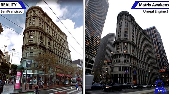 Matrix Awakens porovnaný s realitou