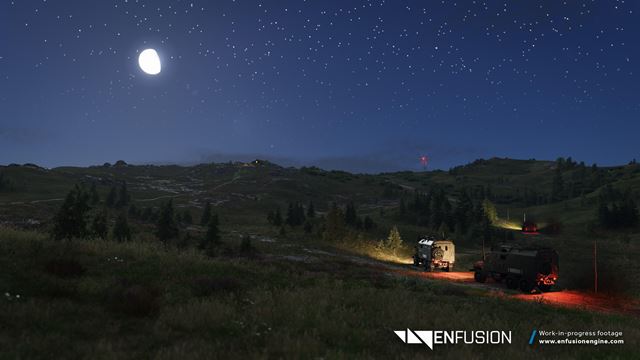 Bohemia uk�zala svoj nov� engine Enfusion 