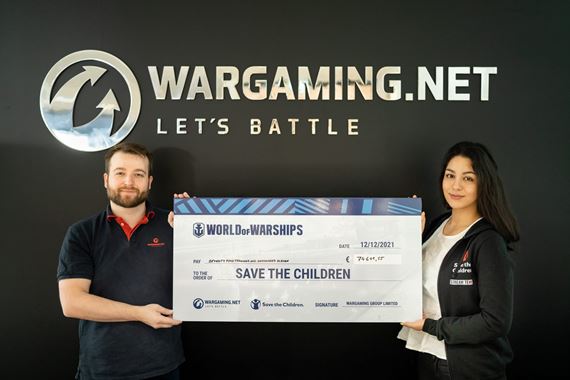 Wargaming prispeje neziskovej organizácii Save the Children slušnou sumou zo streamu