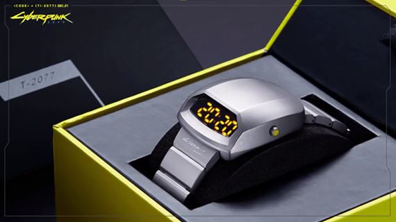 CD Projekt Red predstavil 450€ Cyberpunk hodinky s blockchain technológiou