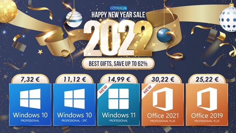 Pracujte z domu a buďte produktívny s Office 2021 za 30 eur v GoDeal24 výpredaji k Novému roku.