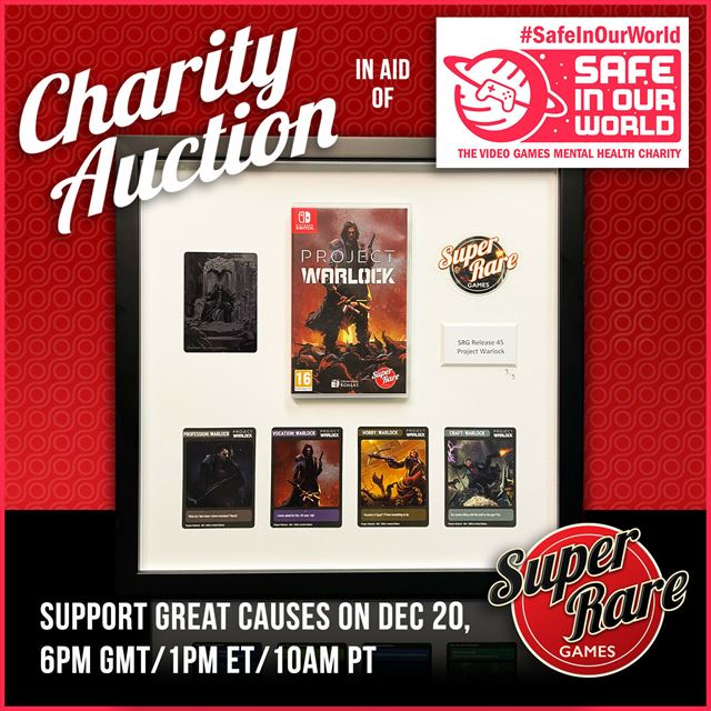 Super Rare Games podpor� �tyri charity z�robkom z pam�tn�ch plakiet 