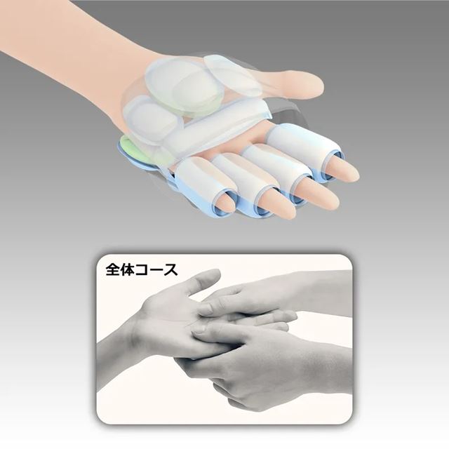 Bauhütte has introduced a player's hand massage device 