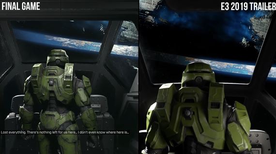 Bli��� poh�ad na grafiku Halo Infinite 