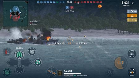 World of Warships: Legends mieri na mobily  