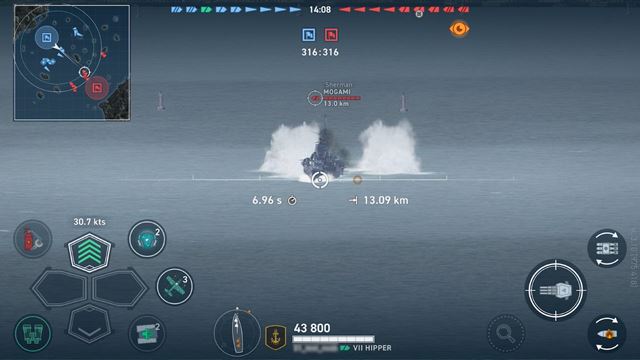 World of Warships: Legends mieri na mobily 