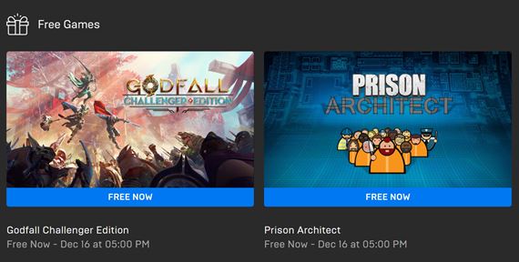 Epic zadarmo rozdáva orezaný Godfall a Prison Architect