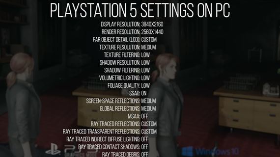 Bližší pohľad na Control s raytracigom na PS5