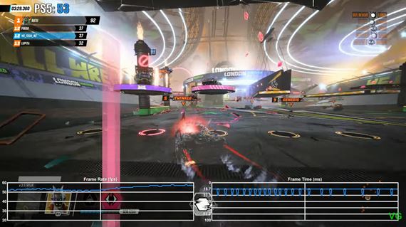 Prv benchmarky detruknej racingovky Destruction AllStars