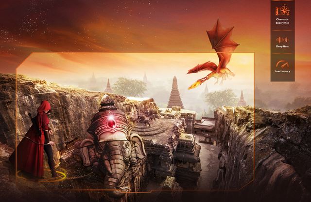 LED projektor BenQ X1300i uren hrom mieri na trh 