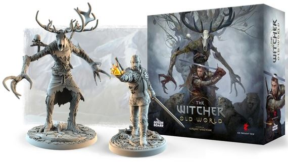 Stolov hra The Witcher: Old World spust kickstarter v mji
