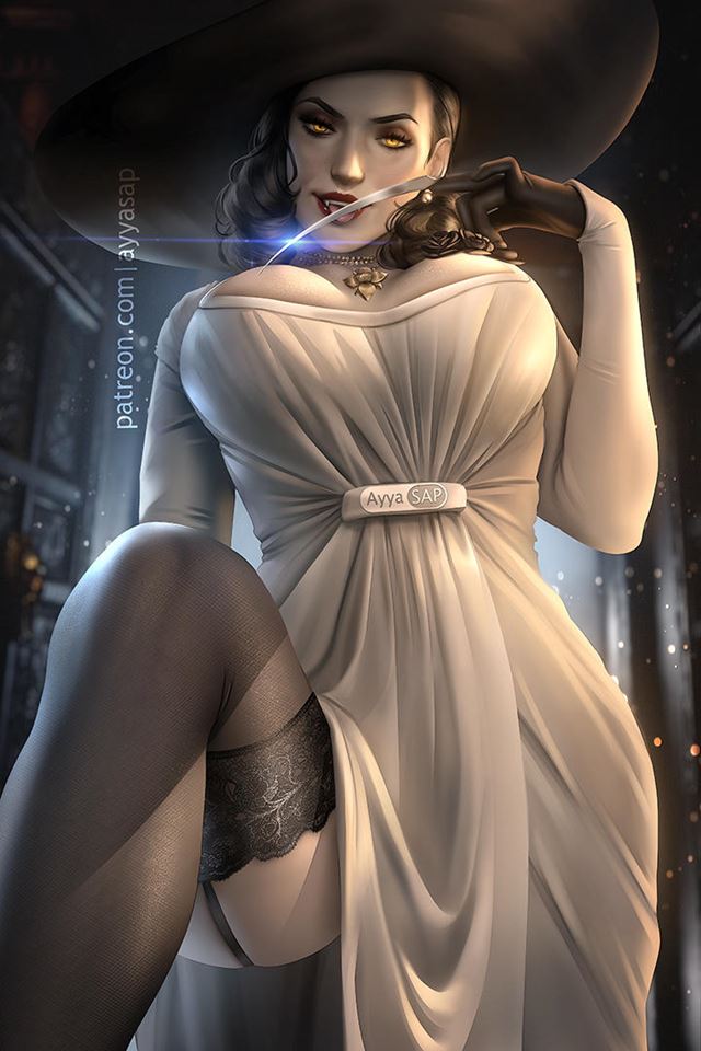 Capcom sa te reakcim na Lady Dimitrescu, priblil jej vku 