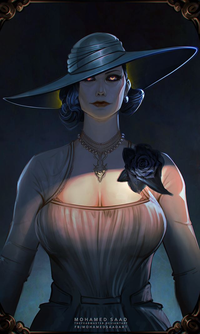 Capcom sa te reakcim na Lady Dimitrescu, priblil jej vku 