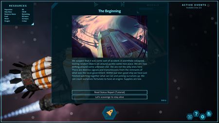 Survival budovate�sk� strat�gia vo vesm�re Derelict Void pr�de v marci  