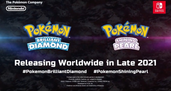 Pokémon Brilliant Diamond a Shining Pearl predstavené