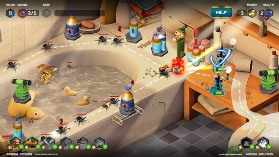 V Bugvasion TD pre�ist�te svoj byt od zmutovan�ch chrob�kov