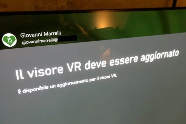 Chyba v preklade alebo nznak na VR na Xboxe?