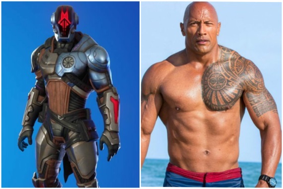 Hr potajomky The Rock jednu postavu vo Fortnite?
