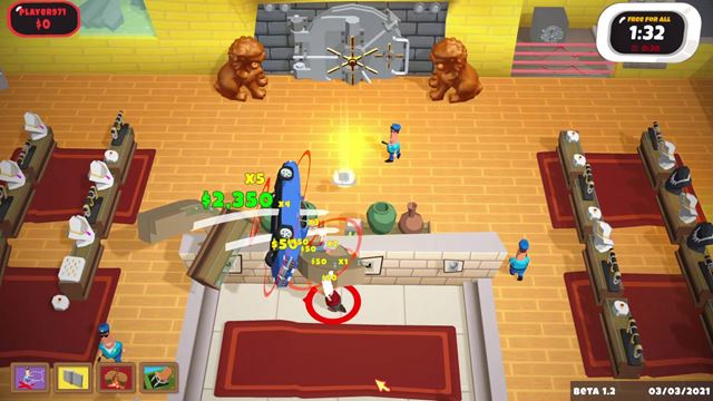 V bl�znivej p�rty hre Crooks Like Us ukradnete v�etko, �o unesiete 