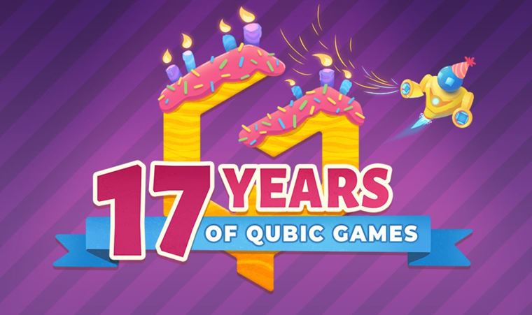 QubicGames oslavuje 17 rokov masívnymi zľavami