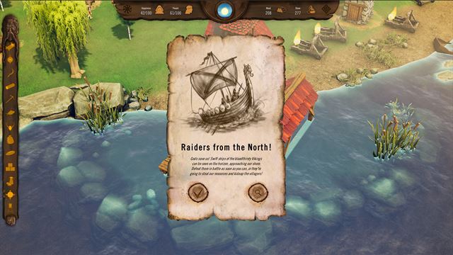 Strat�gia Mythos: Slavic Builder v�m umo�n� postavi� slovansk� dediny  