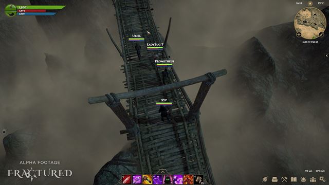 MMORPG Fractured m� d�tum vydania jarnej alfa verzie 