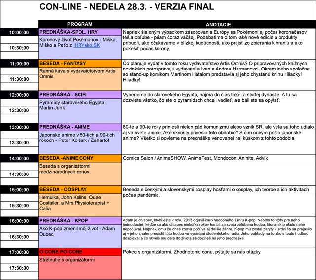 Pozrite si online prednky festivalu CON-LINE 