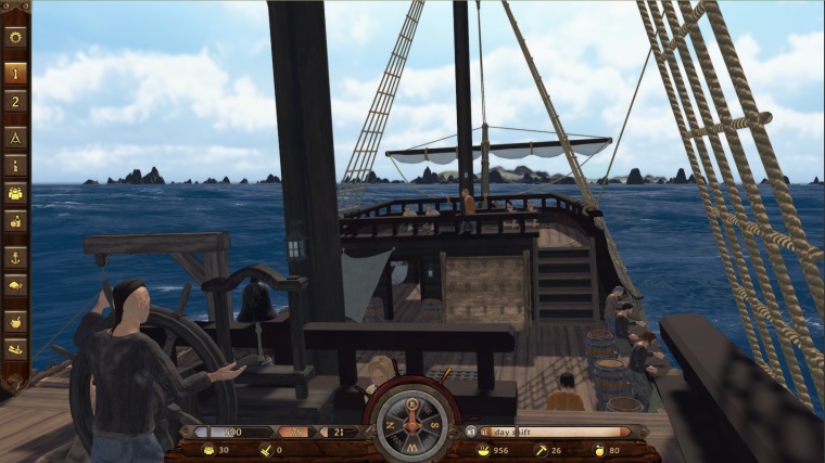 Námornícka RPG Maritime Calling ukazuje život posádky