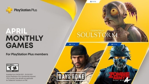 PS Plus tituly na apríl predstavené