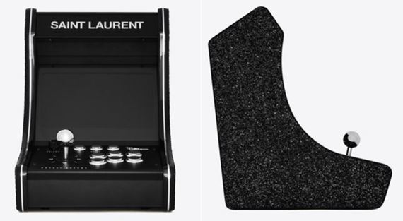 Yves Saint Laurent predáva automaty s retro hrami