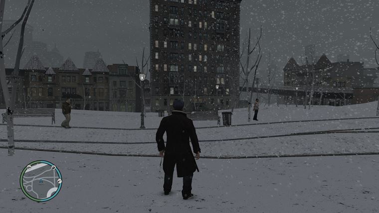 Ak vám v GTA 4 chýbal sneh, nový mod vám ho doplní