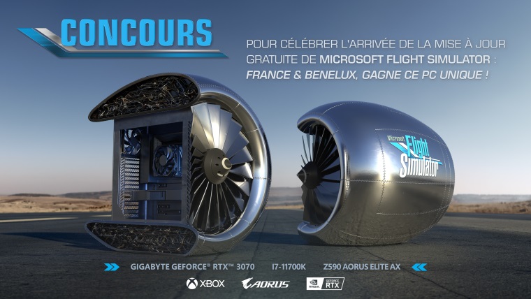 Franczsky Microsoft spustil sa o zaujmav Flight Simulator desktop